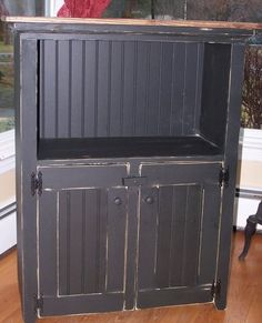 294 Best Primitive Black Images On Pinterest Prim Decor Country Primitive Kitchen Cabinet Love It