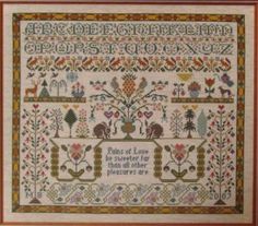 Remember Me Sampler 10/% Off Moira Blackburn Samplers Cntd X-stitch chart