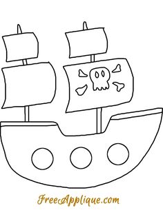 Handy image for pirate ship template printable Punchy image with regard to pirate ship template printable