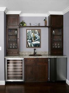 Premade Wet Bars With Sinks Bar Ideas For The Home Details Of A Wet Bar In Modern House The Picture On Wall
