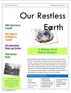 Natural Disasters Lesson Plans Australia Natural Disasters Lesson Plans Australia