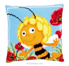 9,4 cm-perchas imagen-Patch aplicación niños//D Parchear abeja maya 7 cm