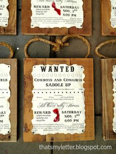 cowboy themed birthday invitation ann marie this made me think of p