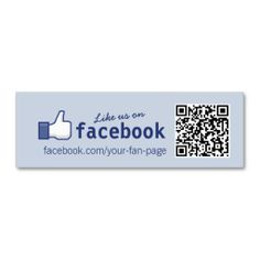 Business Cards With Social Media Contact Information