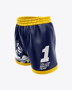 Download Download Mens Split Shorts Mockup Half Side View Gif ...