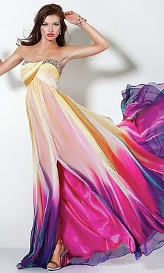 The Last 10 Looks Of Ellie Saab S 2017 Are Some My Most Rainbow Gown