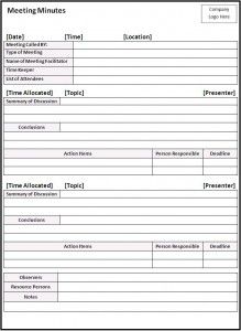 meeting minutes template working for the weekend pinterest pta workshop minutes template