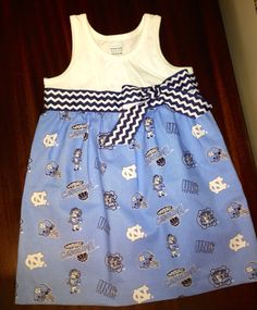 BOYS UNIVERSITY OF NORTH CAROLINA BABY CRAWLER OUTFIT