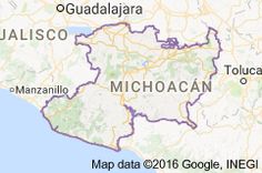 map of michoacn