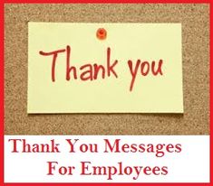 sample messages and wishes appreciation messages for employees