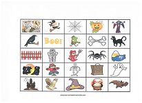 halloween bingo and other free halloween games from wwwpreschool printable activities - Preschool Halloween Bingo halloween bingo and other free halloween games from wwwpreschool printable activities - Preschool Halloween Bingo
