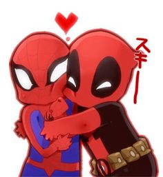 Cute blonde giving a hot blowjob gif Drowning in web a deadpool spider man gay cosplay-2139