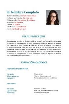 Formato S De Curiculum Vitae Mejores Formatos De Hoja De Vida 1 In 2020 Curriculum Vitae Cv Tips Lettering Practice