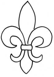 fleur de lis 5 crafts pinterest stencils fleur de lis and