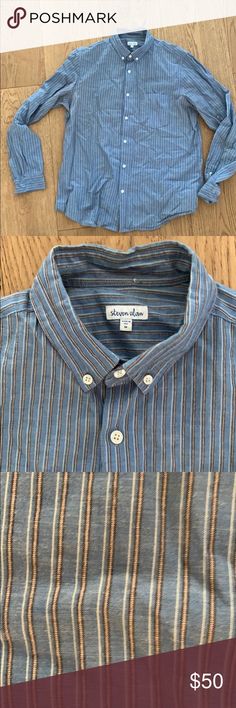 STEVEN ALAN PLAID CHECK TEAL BLUE GRAY 30 CASUAL SHORTS MENS NWT NEW