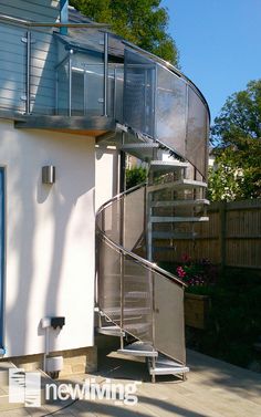 8 best scale per esterno external stairs images on pinterest ... Scale da esterno in ferro