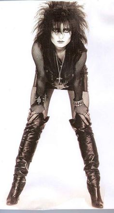 Donna 70 S 80 S Punk Rock Denim Jean Leggings Costume Cosplay WOW