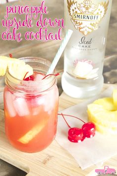 mixed drinks pineapple upside