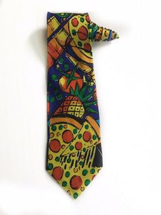 Tie Funny Neckties Taco Tuesday Party Fashion Wide Novelty Neck Ties For Men teen