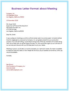 Business Letter Layout, Business Writing, Official Letter Format