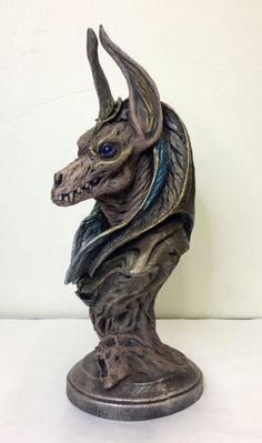 Anubis statue painted | Anubis statue, Anubis, Egyptian gods