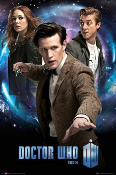 Mini Poster 50cm x 40cm new and sealed Doctor Who Tardis and Amy