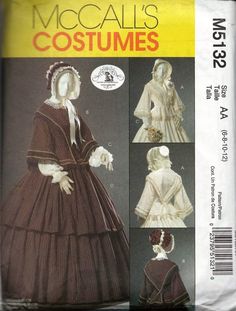6770 Patrones de corte steampunk ; talla 38-46