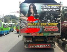 Tulisan Tulisan Lucu dan Gokil Yang Ada Di Truk Tulisan Tulisan Lucu dan Gokil Yang Ada Di Truk