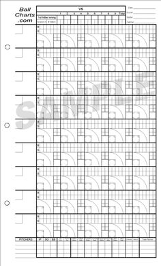 printable pdf baseball scorecard lineup count sheets softball pitching charts
