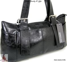 Kenneth Cole Reaction Purse Buckle Satchel Shoulder Hand Bag Tote Black NWT | eBay ¡¤ Hand BagsGirly StuffSatchelsKate SpadeMichael KorsGirl ...