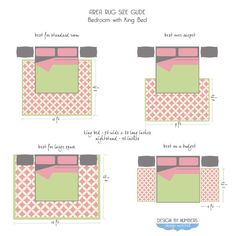 The Rug Size You Need And How Much Should Pay Pinterest Bed Cppchata143 Keep This In Mind And Look Up Rug Size Guides For Each You Plan On Ing