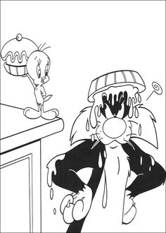 Fun Coloring Pages Tweety Bird