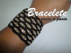NM Bijoux - Bracelete Preto/Dourado - YouTube
