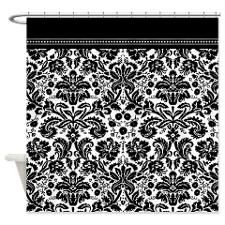 Black And White Damask Shower Curtain tiffany blue, black and white damask shower curtain - monogrammed Black And White Damask Shower Curtain tiffany blue, black and white damask shower curtain - monogrammed