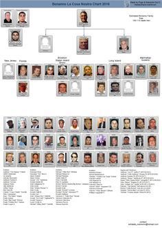 latest philly mob chart mafia pinterest mafia bonanno family chart