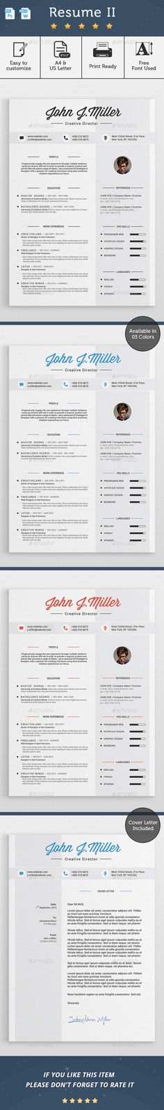 Minimal Resume - Simple and Clean Resume (СV) Template Minimal - size font for resume Minimal Resume - Simple and Clean Resume (СV) Template Minimal - size font for resume
