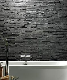 40 Spectacular Stone Bathroom Design Ideas Bathrooms Welsh Slate Tiled Wall Google Search