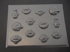 ABBY CADABBY Sesame Street Chocolate Candy Soap Mold ABBY CADABBY Sesame Street Chocolate Candy Soap Mold