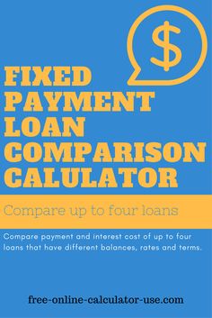 free online loan calculator