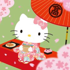 Cherry Blossom Spring Picnic Ofo Kitty Cherry Blossom Spring Picnic Ofo Kitty