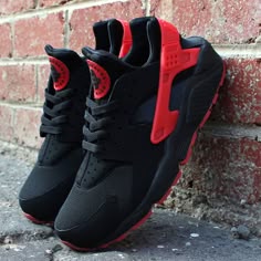 Jarvis Fontenot (jarvisfontenot) on Pinterest Air Huarache - Black/Red - Nike