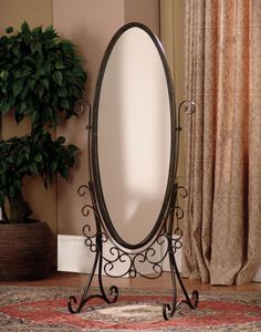 Tapley Cheval Floor Mirror Wrought Iron And Cheval Mirror