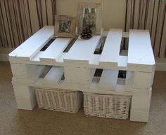Bottle Storage Area Created From Stacked Pallets Bottle Storage Area Created From Stacked Pallets