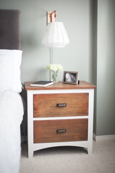 bedside table makeover: $30 table stripped, sanded, stained and bedside table makeover: $30 table stripped, sanded, stained and