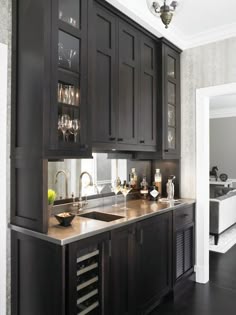 16 Best Wet Bar Cabinets Images Wet Bar Ideas Transitional Kitchen Christine Donner Kitchens Bat
