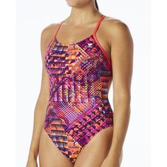 TYR Womens Sagano Diamondfit Swimming One Piece DSA7A-P