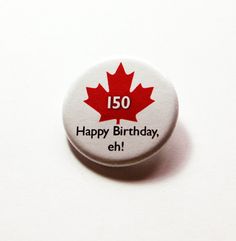 Canadian Flag Canada Lapel Souvenir PIN Celebrating Canada’s 150th Anniversary