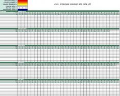 free excel leave tracker template updated for 2019 absentee tracker