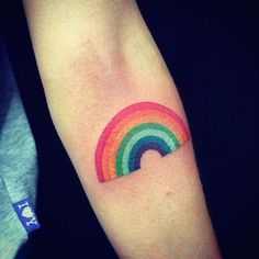 rainbow tattoo pesquisa google tiny tattoo pinterest rainbow tattoo pesquisa google tiny tattoo pinterest