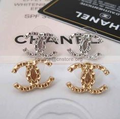 61 Best Chanel Images Coco Jewelry Accessories Quintessentially Chanel Double C Stud Earrings Gold Silver Ball Online